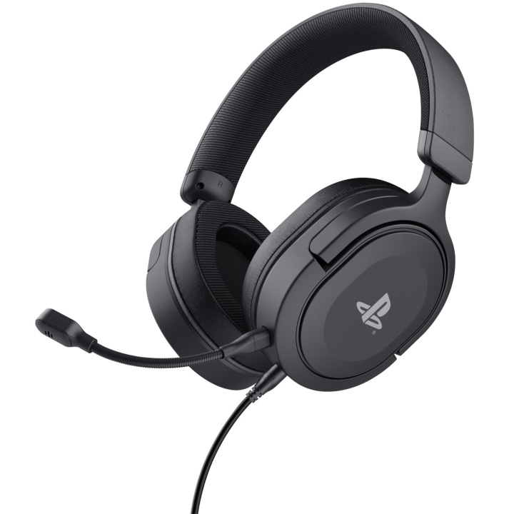 Trust GXT 498 Forta Gamingheadset PS5 Svart i gruppen COMPUTERTILBEHØR / GAMING / Headset hos TP E-commerce Nordic AB (C60968)