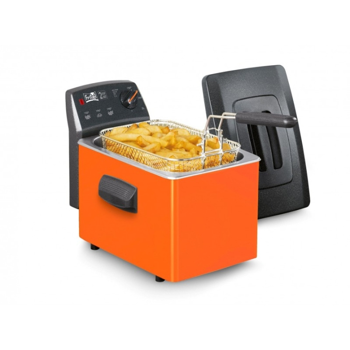 FRITEL Turbo SF 4152 Orange - Deep fryer i gruppen HJEM, HUS & HAVE / Husholdningsapparater / Airfryers & Friture hos TP E-commerce Nordic AB (C61019)