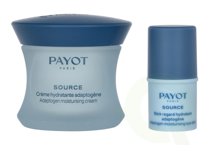 Payot Adaptogenic Moisturizing Duo Set 54.5 ml Cream 50ml/Eye Stick 4,5gr i gruppen SKØNHED & HELSE / Gaveæske / Gaveæske til hende hos TP E-commerce Nordic AB (C61109)