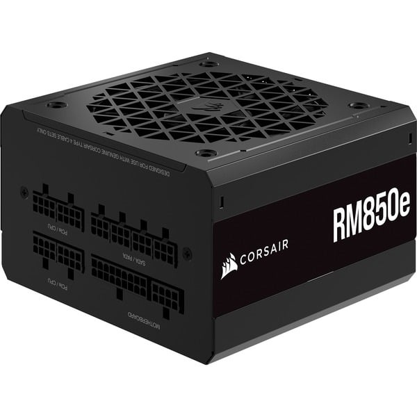 Corsair RM850e power supply unit 850 W 24-pin ATX ATX Black i gruppen COMPUTERTILBEHØR / Computerkomponenter / Strømforsyning / PSU hos TP E-commerce Nordic AB (C61305)