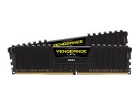 Corsair Vengeance DDR4 64GB kit 3600MHz CL18 Ikke-ECC i gruppen COMPUTERTILBEHØR / Computerkomponenter / RAM-hukommelse / DDR4 hos TP E-commerce Nordic AB (C61334)