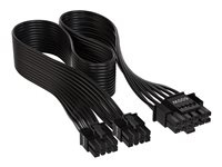 Corsair 12VHPWR (female) - 8 pin PCI Express power (female) Black Power cable i gruppen COMPUTERTILBEHØR / Netværk / Netværkskort / PCI Express hos TP E-commerce Nordic AB (C61372)