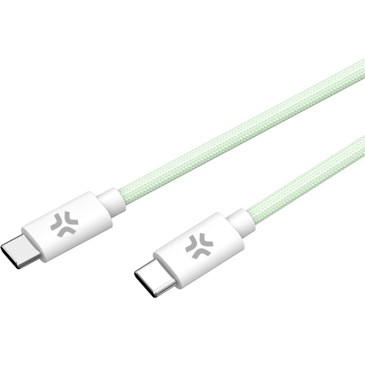 Celly USB-C - USB-C-kabel 60W 1,5 m Grön i gruppen SMARTPHONES & TABLETS / Opladere og kabler / Kabler / Kabler Type C hos TP E-commerce Nordic AB (C61394)