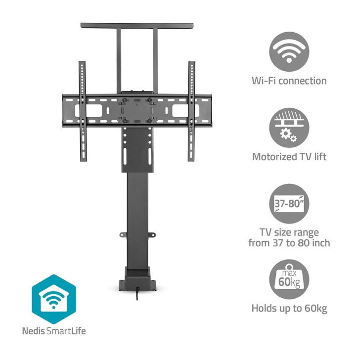 Nedis Motoriseret tv-lift | 37 - 80 