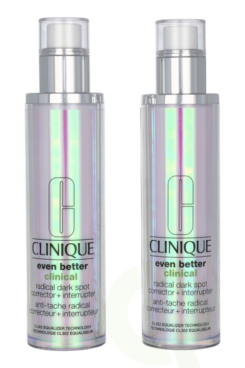 Clinique Even Better Clinical Radical Dark Spot 200 ml Corrector + Interrupter/2x100ml i gruppen SKØNHED & HELSE / Hudpleje / Ansigt / Ansigtscreme hos TP E-commerce Nordic AB (C61462)