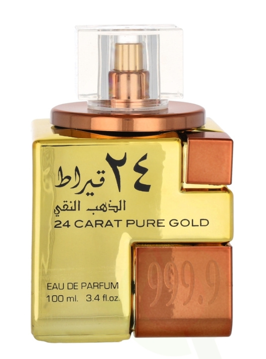 Lattafa 24 Carat Pure Gold Edp Spray 100 ml i gruppen SKØNHED & HELSE / Duft & Parfume / Parfume / Unisex hos TP E-commerce Nordic AB (C61474)