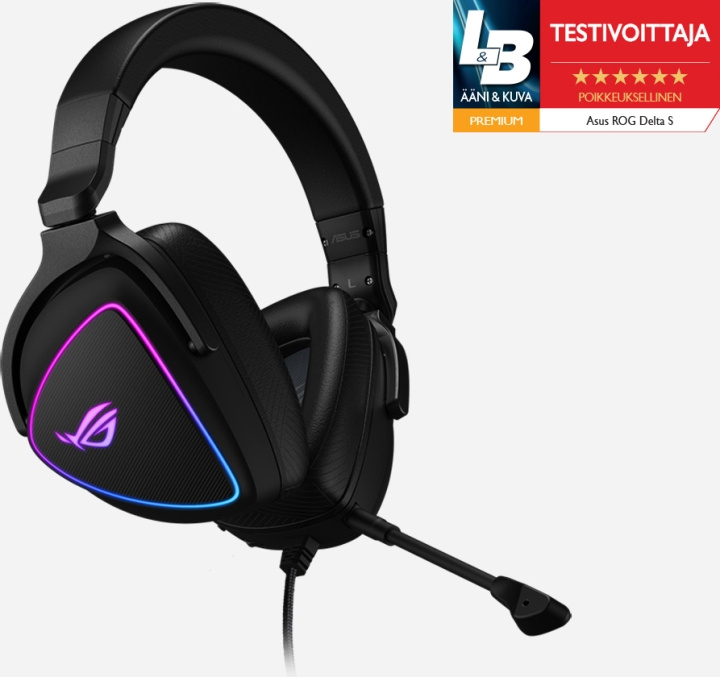 Asus ROG Delta S headset i gruppen COMPUTERTILBEHØR / GAMING / Headset hos TP E-commerce Nordic AB (C61607)