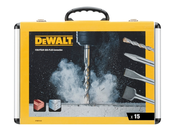 DeWALT DT9679-QZ Borbit og mejsel-sæt Roterende hammer i gruppen HJEM, HUS & HAVE / Værktøj / Boremaskiner hos TP E-commerce Nordic AB (C61695)