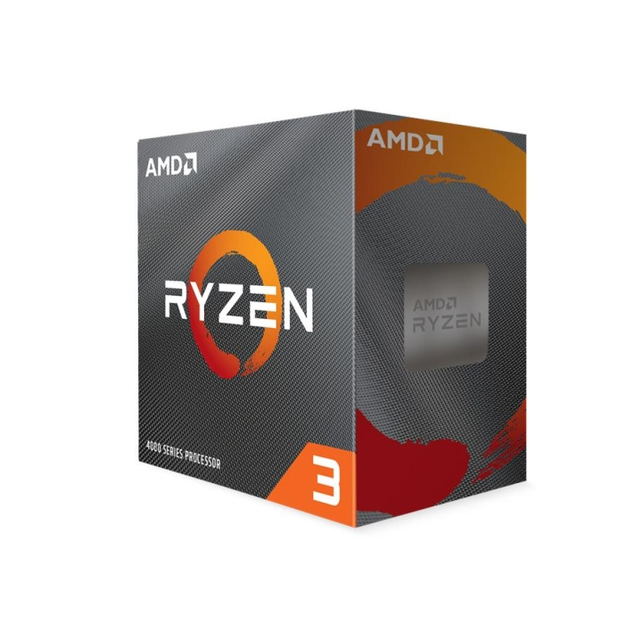 AMD CPU Ryzen 3 4100 3.8GHz Quad-Core AM4 (PIB - m/køler) i gruppen COMPUTERTILBEHØR / Computerkomponenter / Processorer hos TP E-commerce Nordic AB (C61720)