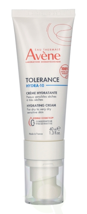 Avene Tolerance Hydra-10 Hydrating Cream 40 ml i gruppen SKØNHED & HELSE / Hudpleje / Ansigt / Dagcreme hos TP E-commerce Nordic AB (C61814)