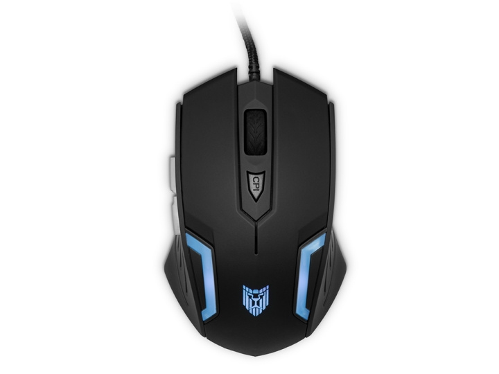 Liocat MX 357C - gamingmus med LED-belysning, sort i gruppen COMPUTERTILBEHØR / GAMING / Mus hos TP E-commerce Nordic AB (C61898)