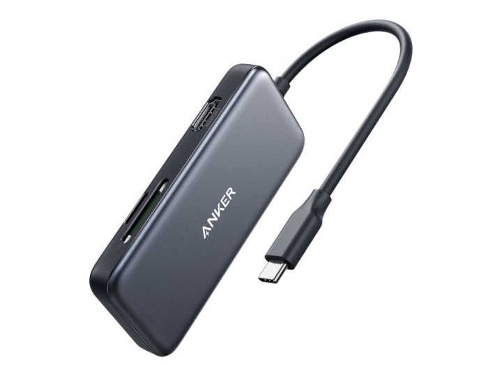 Anker USB C Hub/Adapter Dockingstation i gruppen COMPUTERTILBEHØR / Bærbare computere og tilbehør / Docking stationer hos TP E-commerce Nordic AB (C61917)