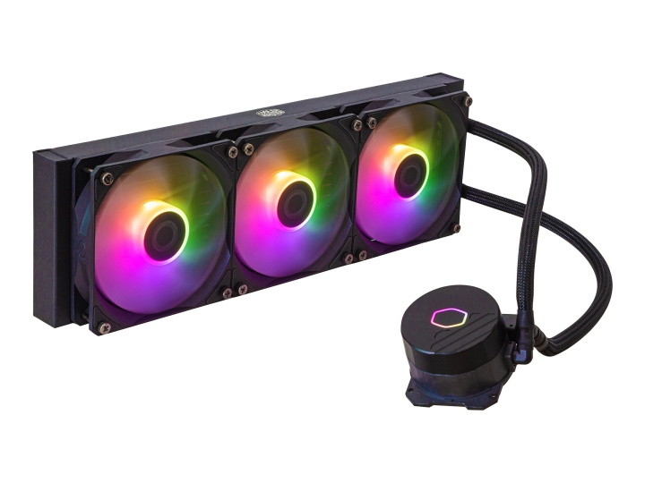 Cooler Master MasterLiquid 360L Core ARGB Processors flydende kølesystem 1-pack Sort 120 mm i gruppen COMPUTERTILBEHØR / Computerkomponenter / Køling / Processorkøling hos TP E-commerce Nordic AB (C61966)