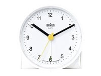 Braun BNC001 Alarmur Hvid Analog i gruppen HJEM, HUS & HAVE / Ure og tællere / Vækkeure hos TP E-commerce Nordic AB (C62048)