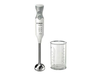 Bosch ErgoMixx MSM66110 Stavblender Turbofunktion Hvid, telegrå i gruppen HJEM, HUS & HAVE / Husholdningsapparater / Foodprocessor og køkkenassistenter / Mixer & Blender hos TP E-commerce Nordic AB (C62052)