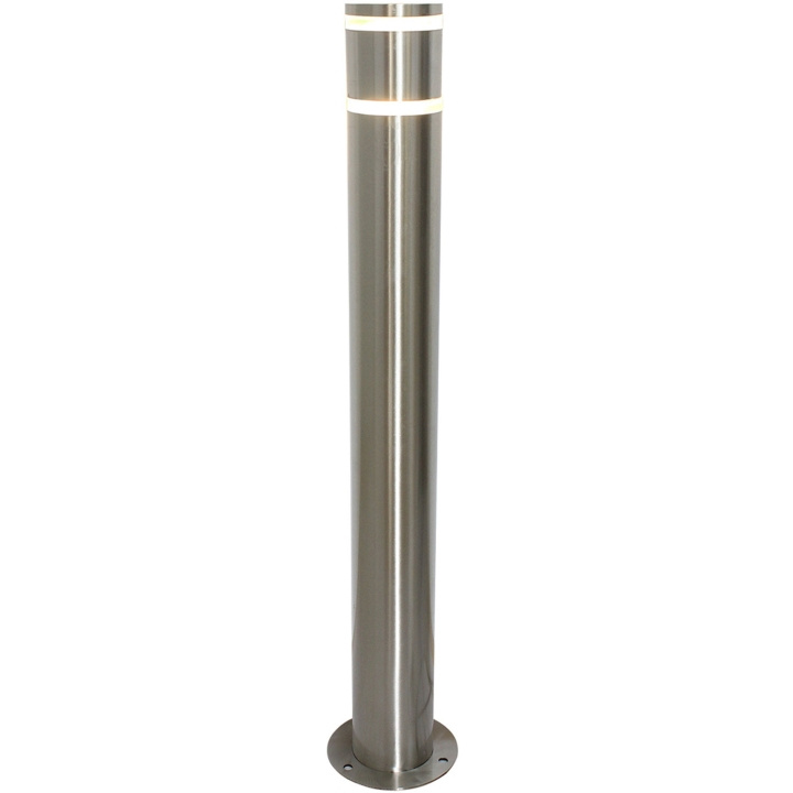 Llitt Nils Bollard Pollare 80cm E27-sockel IP44 Aluminium i gruppen HJEM, HUS & HAVE / Elektricitet & Belysning / Udendørs belysning / Havebelysning hos TP E-commerce Nordic AB (C62112)