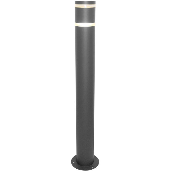 Llitt Nils Bollard Pollare 80cm E27-sockel IP44 Antracit i gruppen HJEM, HUS & HAVE / Elektricitet & Belysning / Udendørs belysning / Havebelysning hos TP E-commerce Nordic AB (C62113)