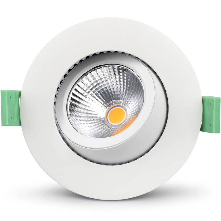 Llitt Lisa Dimbar Infälld downlight 3000K 600lm IP65 1-pack Vit i gruppen HJEMMEELEKTRONIK / Lys / Loftslamper hos TP E-commerce Nordic AB (C62142)