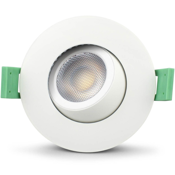 Llitt Sanna Dimbar Infälld downlight 3000K/4000K 520lm IP65 1-pack Vit i gruppen HJEMMEELEKTRONIK / Lys / Loftslamper hos TP E-commerce Nordic AB (C62146)