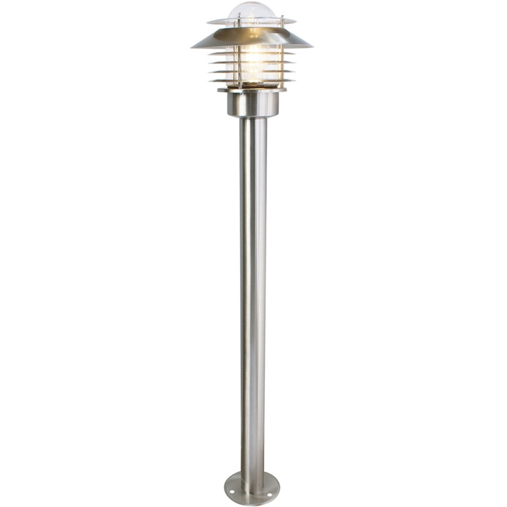 Llitt Stig Bollard Pollare 100cm E27-sockel IP44 Aluminium i gruppen HJEM, HUS & HAVE / Elektricitet & Belysning / Udendørs belysning / Havebelysning hos TP E-commerce Nordic AB (C62155)