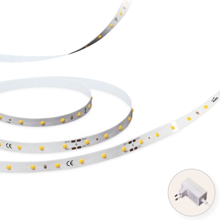 Llitt Louise Ledstrip kit COB-LED DOT IP20 5m 3000K i gruppen HJEMMEELEKTRONIK / Lys / LED-kæder hos TP E-commerce Nordic AB (C62158)