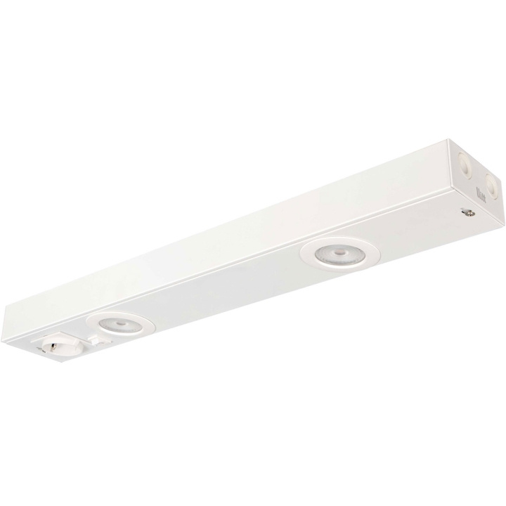 Llitt Emma 580 Köksbänksbelysning 2xspot + uttag 3000K 650lm 580cm i gruppen HJEMMEELEKTRONIK / Lys / Anden belysning hos TP E-commerce Nordic AB (C62177)