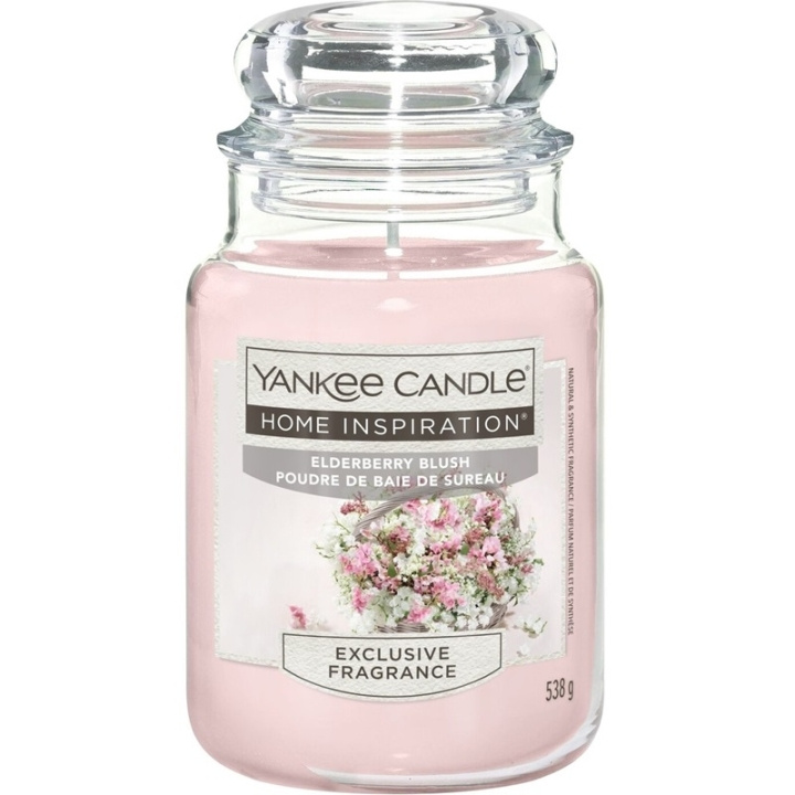 Yankee Candle Home Inspiration Large Elderberry Blush 538g i gruppen SKØNHED & HELSE / Duft & Parfume / Øvrig duft / Duftlys hos TP E-commerce Nordic AB (C62255)