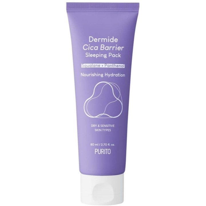 Purito Dermide Cica Barrier Sleeping Pack 80ml i gruppen SKØNHED & HELSE / Hudpleje / Ansigt / Masker hos TP E-commerce Nordic AB (C62276)