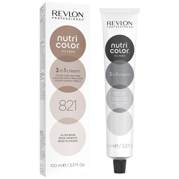 Revlon Nutri Color 821 Silver Beige 100ml i gruppen SKØNHED & HELSE / Hår og styling / Hårpleje / Balsam hos TP E-commerce Nordic AB (C62299)