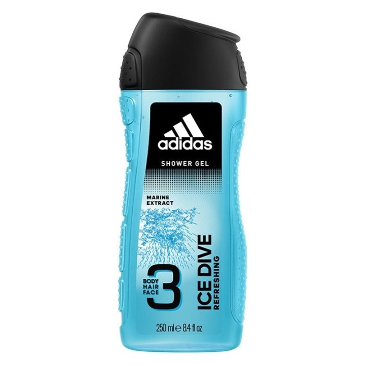 adidas Adipure Ice Dive Shower Gel 250ml i gruppen SKØNHED & HELSE / Hudpleje / Kropspleje / Bad & brusecreme hos TP E-commerce Nordic AB (C62392)