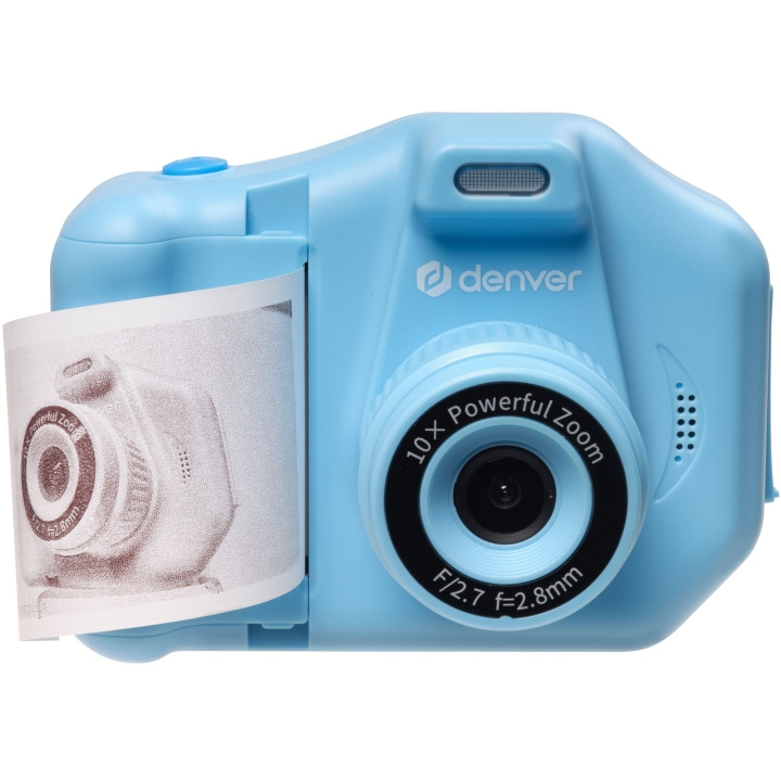 Denver KPC-1370BU Kamera med print-funktion i gruppen LEGETØJ, BØRN & BABY / Legetøj / Elektronik og medier / Børnekameraer og tilbehør hos TP E-commerce Nordic AB (C62411)