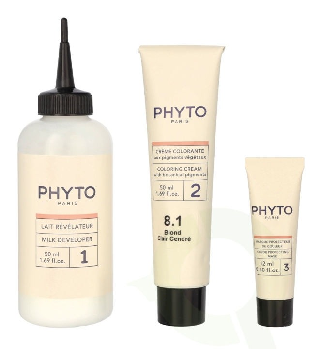 Phyto Phytocolor Permanent Color 112 ml 8.1 Blond Clair i gruppen SKØNHED & HELSE / Hår og styling / Hårpleje / Hårfarve / Hårfarve & Farve bombe hos TP E-commerce Nordic AB (C62439)