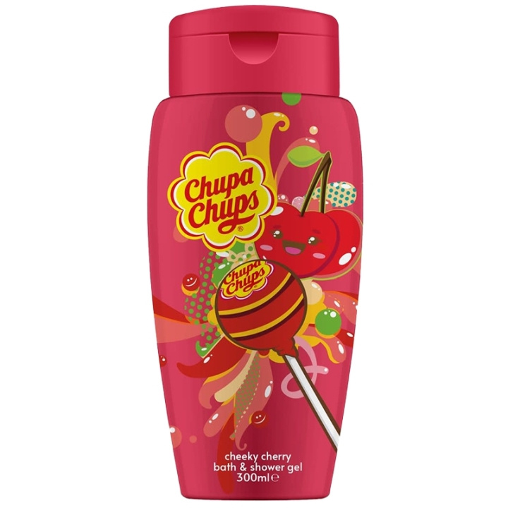 Chupa Chups Bath & Body Wash Cheeky Cherry 300ml i gruppen SKØNHED & HELSE / Hudpleje / Kropspleje / Bad & brusecreme hos TP E-commerce Nordic AB (C62488)