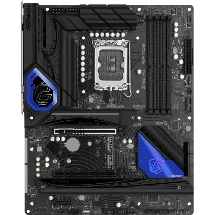 ASRock Z790 Phantom Gaming Riptide - DDR5 i gruppen COMPUTERTILBEHØR / Computerkomponenter / Bundkort hos TP E-commerce Nordic AB (C62525)