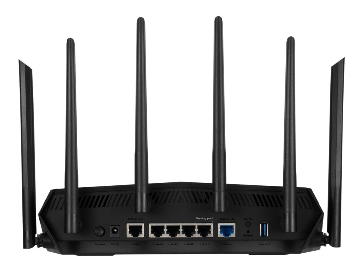 ASUS TUF Gaming AX6000 Trådløs router Desktop i gruppen COMPUTERTILBEHØR / Netværk / Routere hos TP E-commerce Nordic AB (C62541)