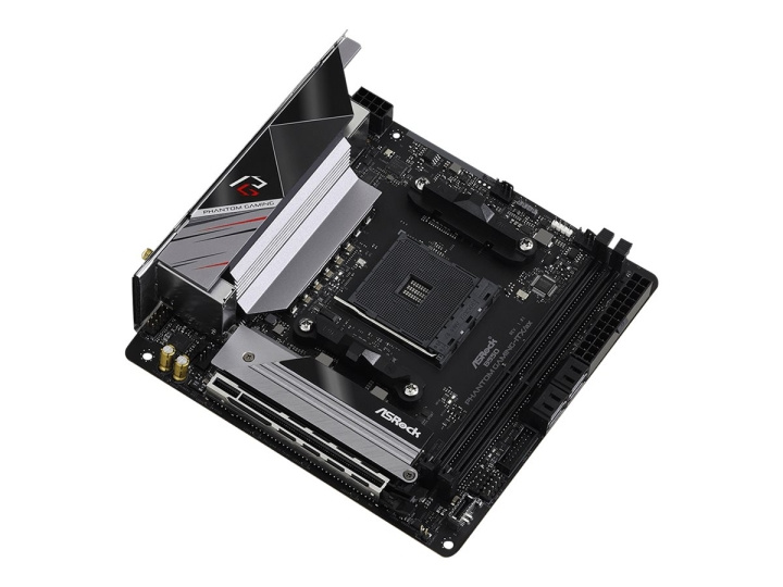 ASRock B550 Phantom Gaming-ITX/ax Mini ITX AM4 AMD B550 i gruppen COMPUTERTILBEHØR / Computerkomponenter / Bundkort hos TP E-commerce Nordic AB (C62628)