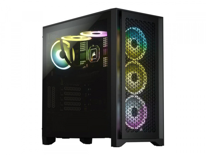 Corsair 4000D AIRFLOW Tårn ATX Ingen strømforsyning Sort i gruppen COMPUTERTILBEHØR / Computerkomponenter / Kabinet hos TP E-commerce Nordic AB (C62634)