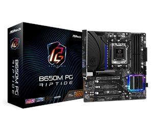 ASRock B650M PG Riptide Bundkort - AMD B650 - AMD AM5 socket - DDR5 RAM - Micro-ATX i gruppen COMPUTERTILBEHØR / Computerkomponenter / Bundkort hos TP E-commerce Nordic AB (C62674)