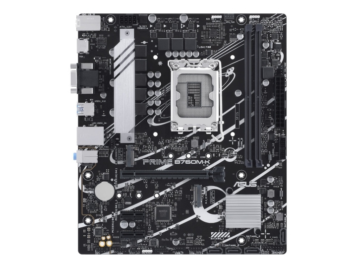 ASUS PRIME B760M-K Micro-ATX LGA1700 sokkel Intel B760 i gruppen COMPUTERTILBEHØR / Computerkomponenter / Bundkort hos TP E-commerce Nordic AB (C62721)