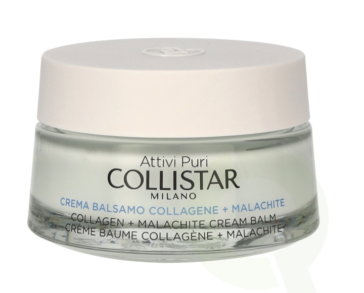 Collistar Attivi Puri Collagen + Malachite Cream Balm 50 ml i gruppen SKØNHED & HELSE / Hudpleje / Ansigt / Dagcreme hos TP E-commerce Nordic AB (C62888)