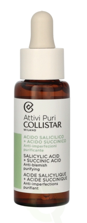 Collistar Attivi Puri Salicylic Acid + Succinic Acid 30 ml i gruppen SKØNHED & HELSE / Hudpleje / Ansigt / Hudserum hos TP E-commerce Nordic AB (C62890)