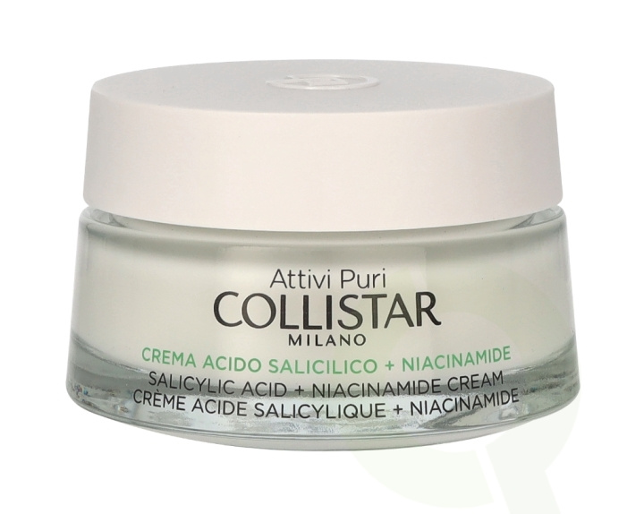 Collistar Attivi Puri Salicylic Acid + Niacinamide Cream 50 ml i gruppen SKØNHED & HELSE / Hudpleje / Ansigt / Dagcreme hos TP E-commerce Nordic AB (C62891)