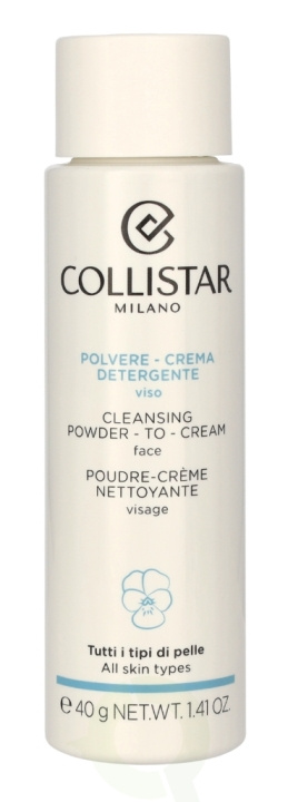Collistar Cleansing Powder To-Cream 40 g i gruppen SKØNHED & HELSE / Hudpleje / Ansigt / Rengøring hos TP E-commerce Nordic AB (C62895)