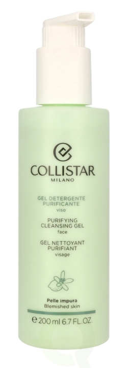 Collistar Purifying Cleansing Gel 200 ml i gruppen SKØNHED & HELSE / Hudpleje / Ansigt / Rengøring hos TP E-commerce Nordic AB (C62899)