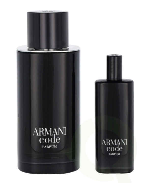 Armani Code Le Parfum Giftset 140 ml Edp Spray 125ml/Edp 15ml i gruppen SKØNHED & HELSE / Duft & Parfume / Parfume / Parfume til ham hos TP E-commerce Nordic AB (C62958)