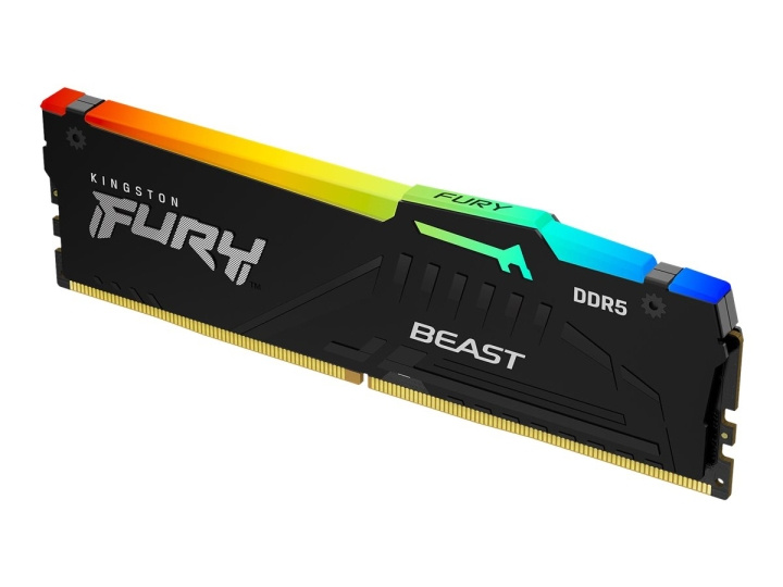 Kingston FURY Beast DDR5 16GB 5600MHz CL36 On-die ECC i gruppen COMPUTERTILBEHØR / Computerkomponenter / RAM-hukommelse / DDR5 hos TP E-commerce Nordic AB (C63047)