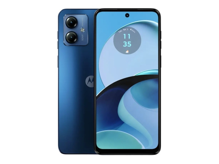 Motorola Moto G14 6.5 128GB Himmelblå i gruppen SMARTPHONES & TABLETS / Mobiltelefoner & smartphones hos TP E-commerce Nordic AB (C63072)