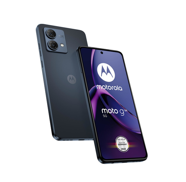Motorola Moto - Smartphone - dual-SIM / Intern hukommelse 256 GB - front camera - midnatsblå i gruppen SMARTPHONES & TABLETS / Mobiltelefoner & smartphones hos TP E-commerce Nordic AB (C63075)