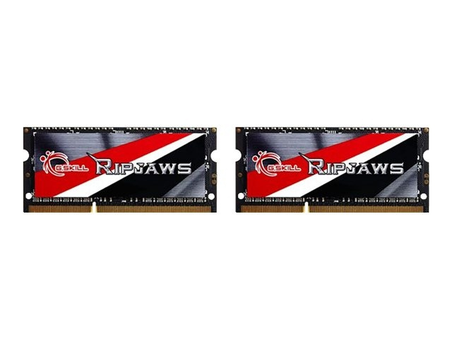 G.Skill Ripjaws DDR3L 16GB kit 1600MHz CL9 Ikke-ECC SO-DIMM 204-PIN i gruppen COMPUTERTILBEHØR / Computerkomponenter / RAM-hukommelse / DDR3 SoDimm hos TP E-commerce Nordic AB (C63086)
