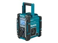 Makita DMR301 Jobsteds-radio Sort Blå i gruppen HJEMMEELEKTRONIK / Lyd & billede / Hjemmebiograf, HiFi & Bærbar / Radio og vækkeure / Radio hos TP E-commerce Nordic AB (C63150)